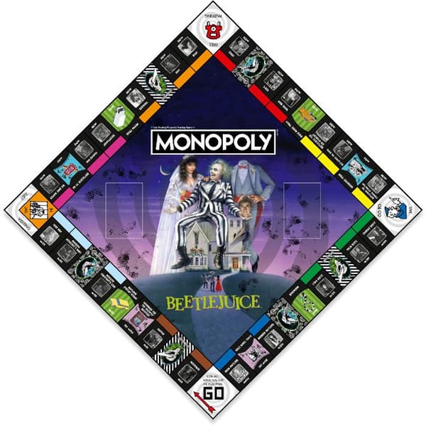 Monopolspel - Vinnande Drag Beetlejuice