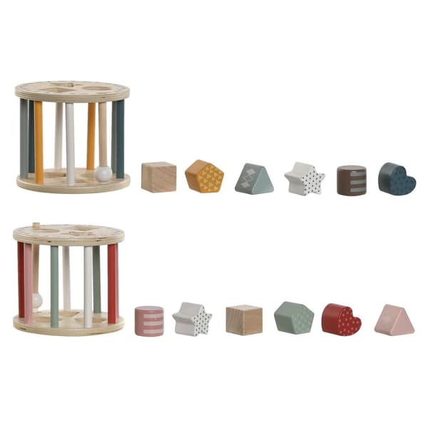 Lærerigt Spil Home ESPRIT 13 x 13 x 11 cm (2 enheder)