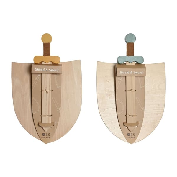 Leksakssvärd Home ESPRIT 28 x 0,5 x 33,5 cm (2 antal)