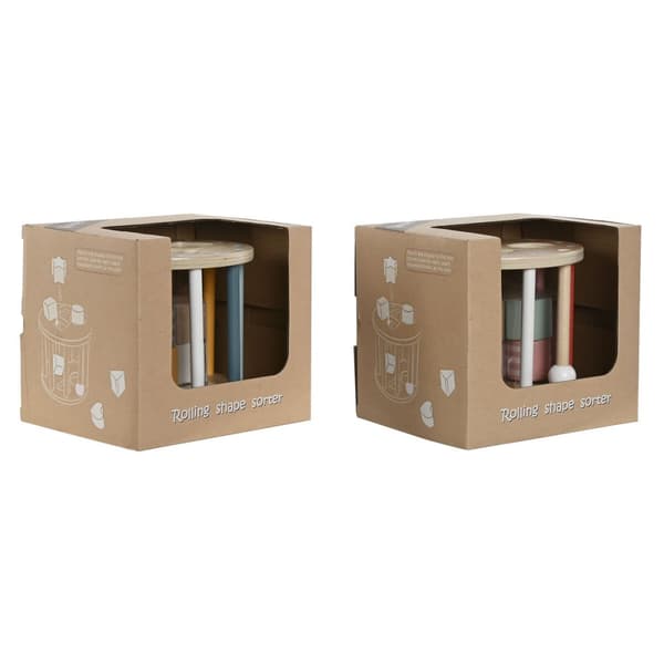 Opettavainen peli Home ESPRIT 13 x 13 x 11 cm (2 osaa)