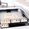 Pikkukuva 6 / 6: Mahjong-peli kompaktissa muodossa, täydellinen sarja perinteistä kiinalaista lautapeliä varten