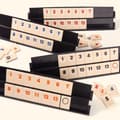 Pikkukuva 1 / 6: Mahjong-peli kompaktissa muodossa, täydellinen sarja perinteistä kiinalaista lautapeliä varten