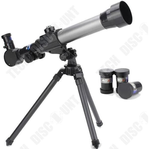 TD® Kids Astronomical Telescope för jul- och födelsedagspresenter - Utbildnings- och inlärningsspel - Zoom optiskt objekt
