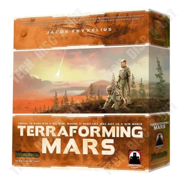 TD® engelsk version av Martian Hoe Earth-brädspelet, pusselunderhållningsbrädspel, pusselbrädspel i pa