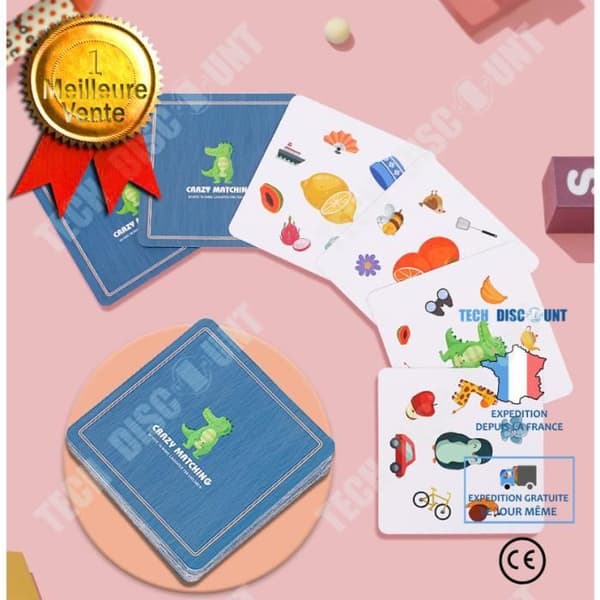 TD® Crazy Pair Kids Pair Brädspel