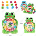 Miniatyrbild 4 av 4: TD® Frog Clock for Kids Watch Frog Number Play Tillbehör Fun Time Learning