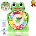 Miniatyrbild 1 av 4: TD® Frog Clock for Kids Watch Frog Number Play Tillbehör Fun Time Learning