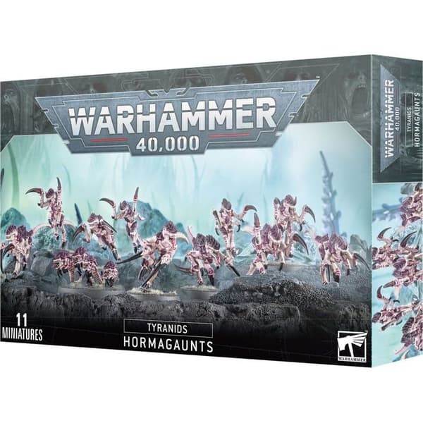 Figur - Games Workshop - Warhammer 40k - Tyranids - Svärm av Hormagaunts - 68 delar - 10 figurer