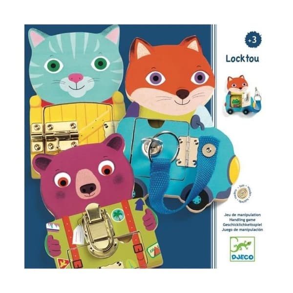 Lärspel - DJECO - Locktou - Flerfärgad - 3 år och över - 20 min