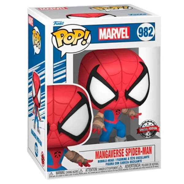 Funko POP Marvel Mangaverse Spider-Man Exklusiv figur