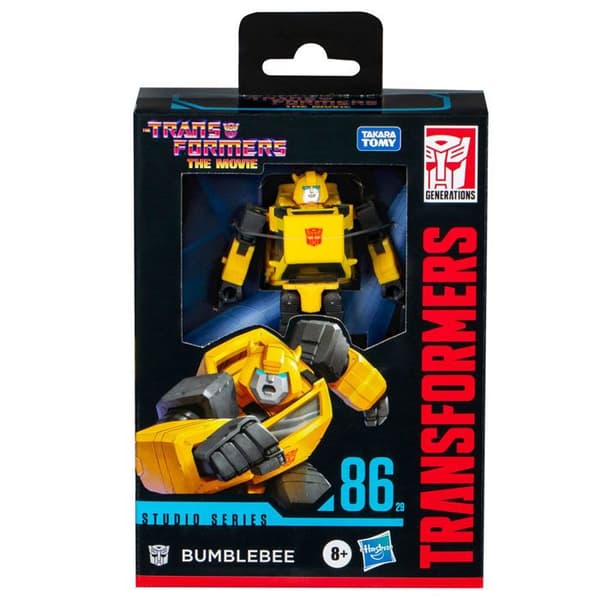 Samlarfigur - Hasbro - Transformers Studio Series Bumblebee - Gul - Ledad - Blandat