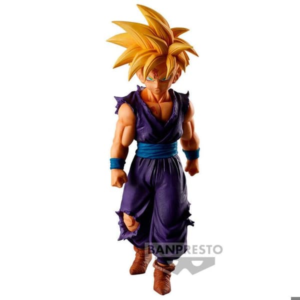 Figur - Banpresto - Solid Edge Work Super Saiyan Son Gohan - Lila - Detaljerad design - 10 år och uppåt
