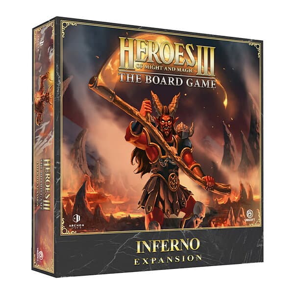 Heroes of Might and Magic III - Inferno expansion - Brettspil