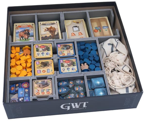 Folded Space Insert - Great Western Trail - Brætspil