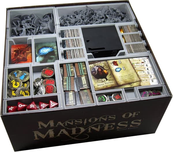 Folded Space Insert - Mansions of Madness 2nd Ed - Brætspil