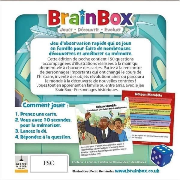 BrainBox Pocket: Historiska Personer