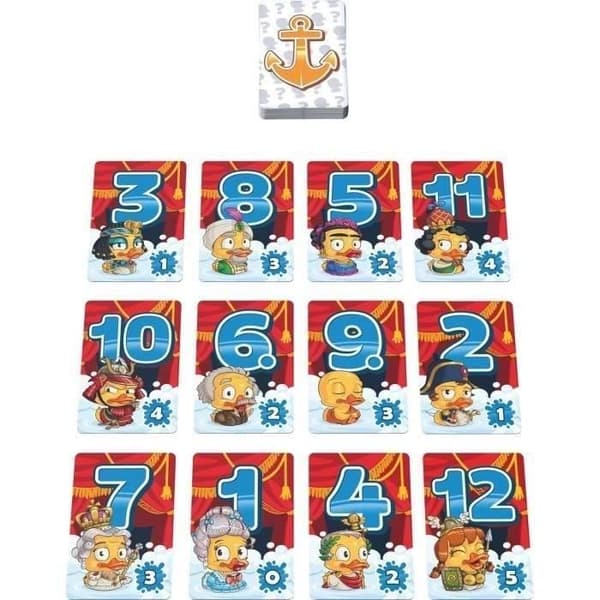 Duck &amp; Cover - Captain Games - Kortspel 8 År+- 2 till 7 Spelare - 20 Minuter - Asmodee