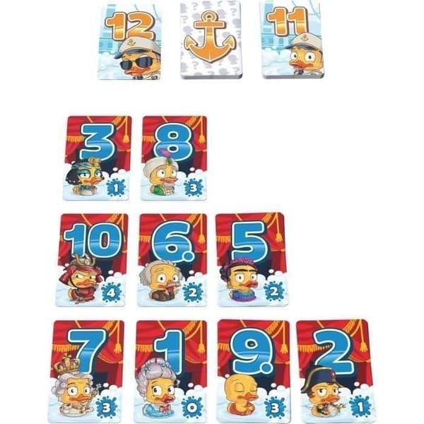Duck &amp; Cover - Captain Games - Kortspel 8 År+- 2 till 7 Spelare - 20 Minuter - Asmodee