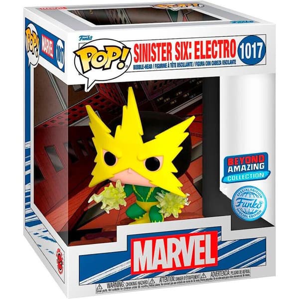 Figurine Funko POP Marvel Sinister Six Electro Exklusiv