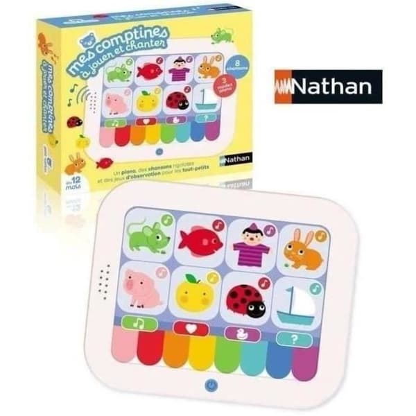 Mina sånger att leka och sjunga - Interaktivt spel - NATHAN - Upptäck och sjung 8 sånger!