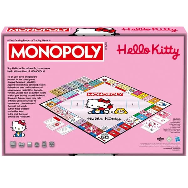 Monopolspel - Vinnande Drag Hello Kitty