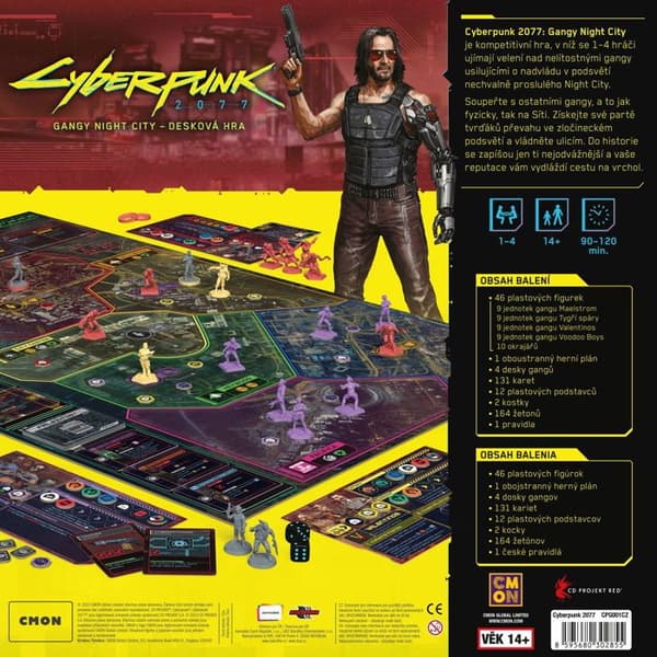 Cyberpunk 2077: Gängerna i Night City - Brädspel