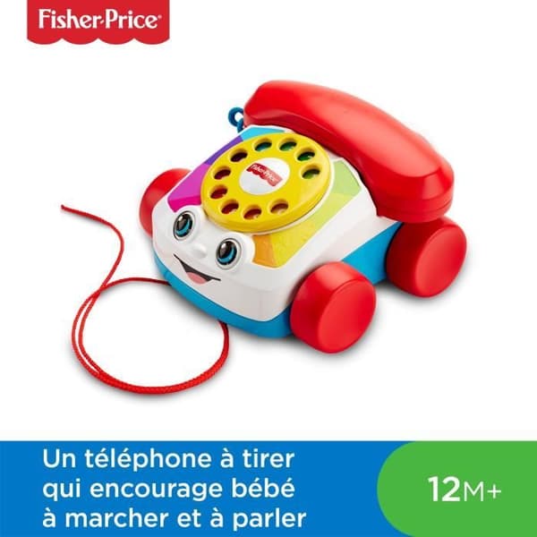 Fisher-Price - Den animerade telefonen - Utvecklingsleksak - 12 månader och + FGW66