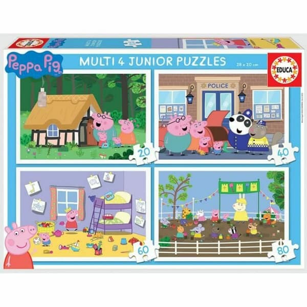 Modellera Spel Educa Multicolour 250 g (80 Delar)
