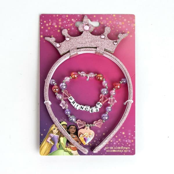 Necklace and Bracelets set Disney Princess