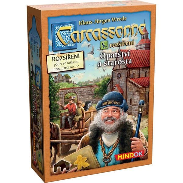 Carcassonne - Abbaye och Borgmästare 5:e Utvidgning