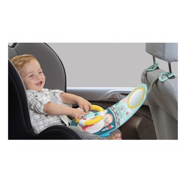 Koala Car Steering Wheel - BUKI FRANCE - Musikleksak för barn i åldern 24 månader - Blått och flerfärgat