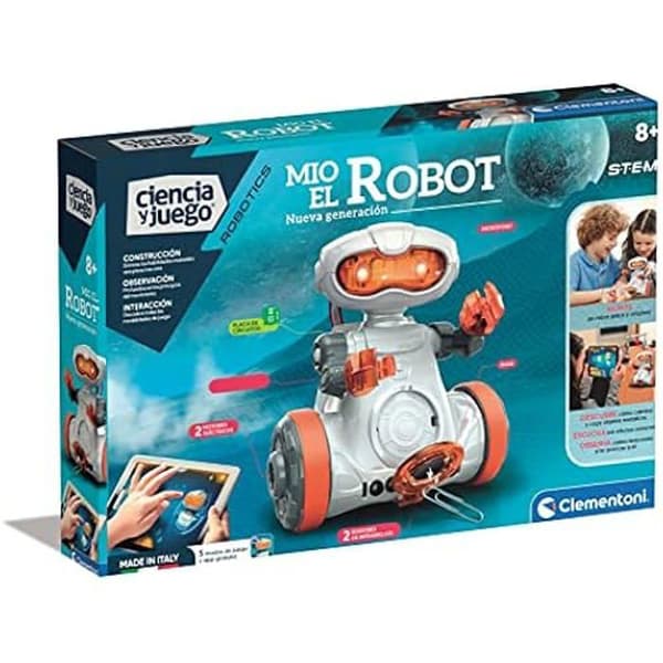 Utbildningsleksak - CLEMENTONI - Mio Robot - Flerfärgad - Från 8 år - Programmerbar