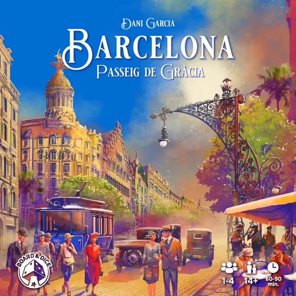 Barcelona: Passeig de Gracia - Brettspil