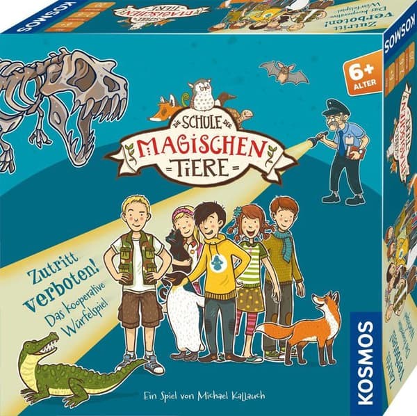 Sällskapsspel - brädspel Kosmos - 684334 - Skolan för de magiska djuren - Tillträde förbjudet!: Spel