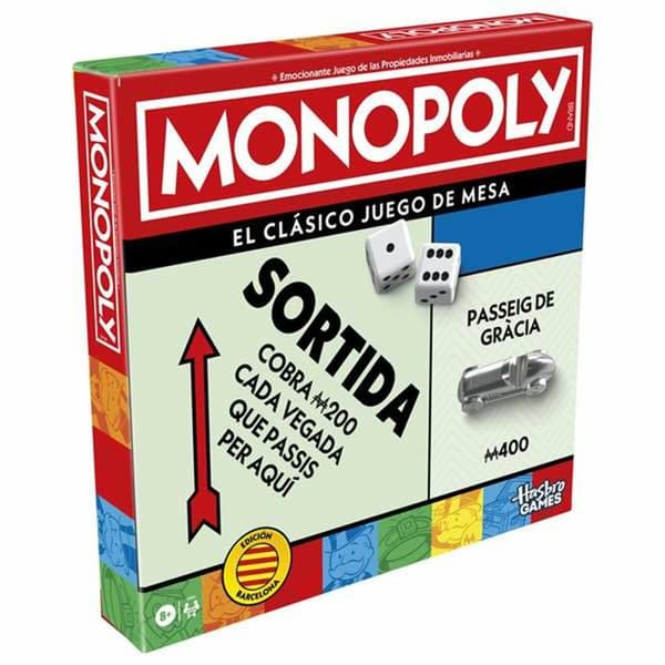 Lærerigt Spil Hasbro Monopoly Barcelona