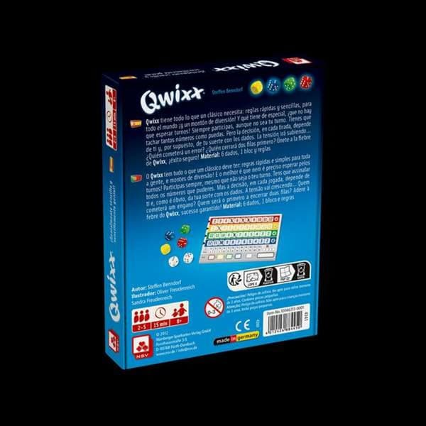 Opettavainen peli Fournier Qwixx