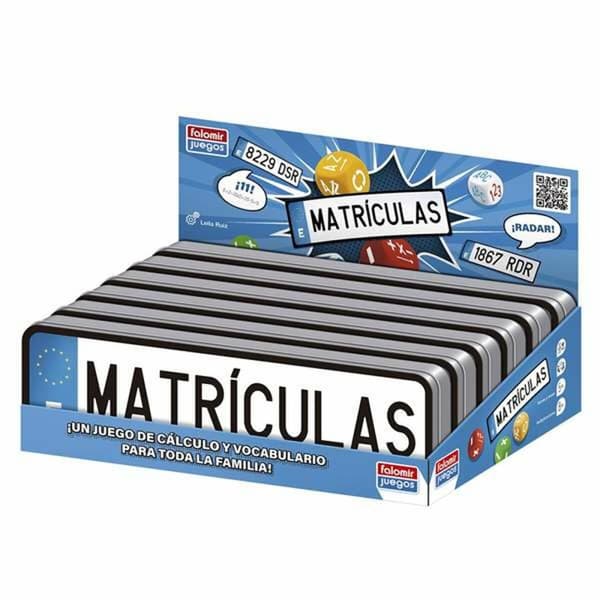 Utbildningsspel Falomir Matriculas