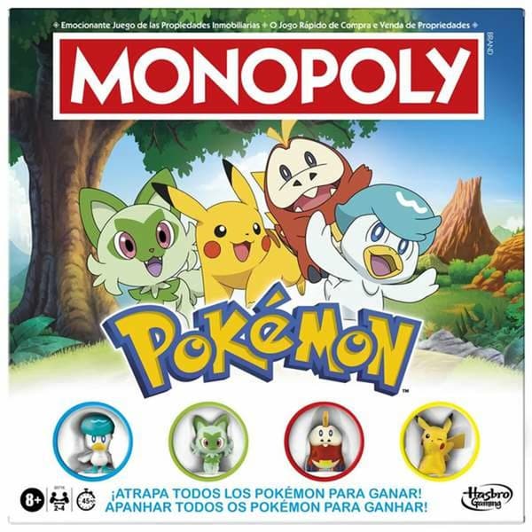 Sällskapsspel Hasbro Monopoly Pokemon