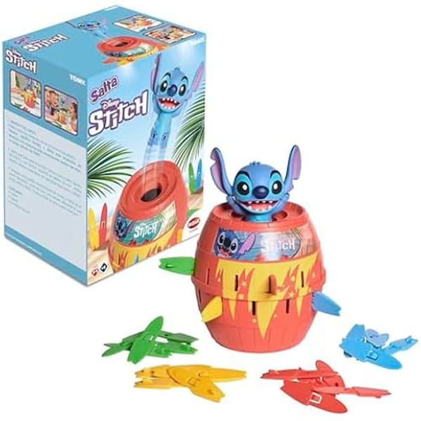 Actionspel - BIZAK - Salta Stitch - Flerfärgad - Från 4 år - 2 spelare eller fler