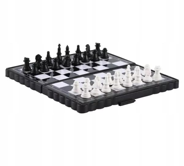 Shakkinappula, magneettinen 2in1, matkakämmenpeli magneetilla