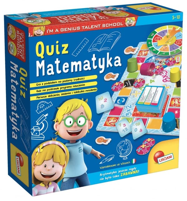 Lisciani Little Genius Quiz Matematik