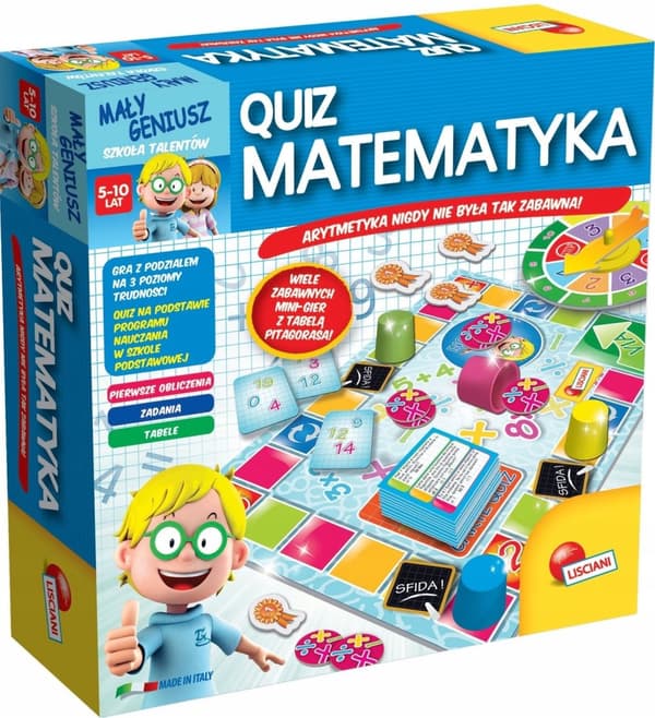 Lisciani Little Genius Quiz Matematik