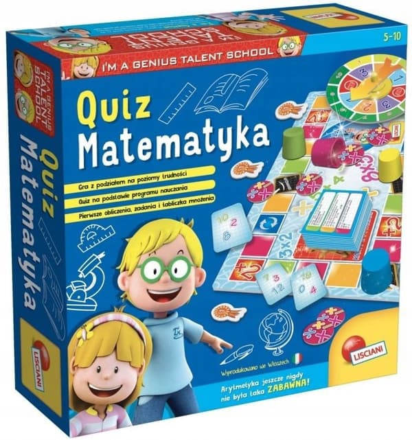Lisciani Little Genius Quiz Matematik