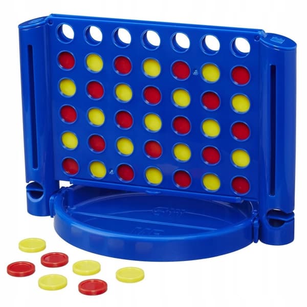 Hasbro Connect 4 -perheen lautapeli, logiikka, kolikkopeli