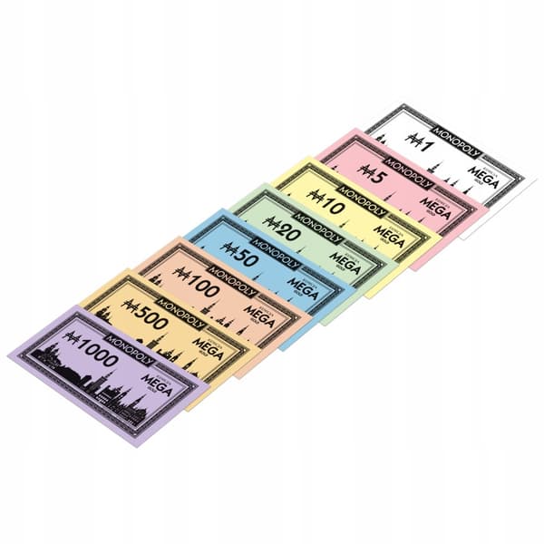 Winning Moves Monopoly MEGA Gold DELUXE GULD EDITION Brädspel