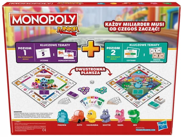 Hasbro Monopoly Junior PERHELAUTAPELI