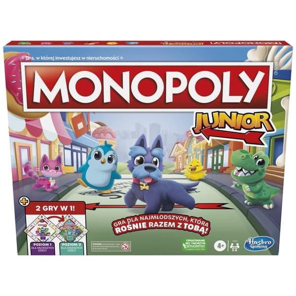 Hasbro Monopoly Junior PERHELAUTAPELI