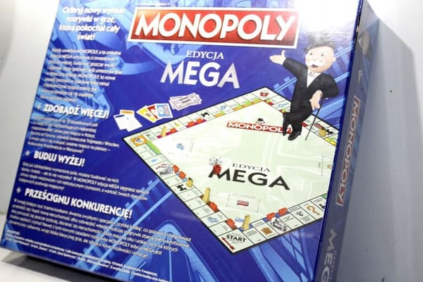 Voittavat liikkeet Monopoly-lautapeli: Mega Monopoly Edition