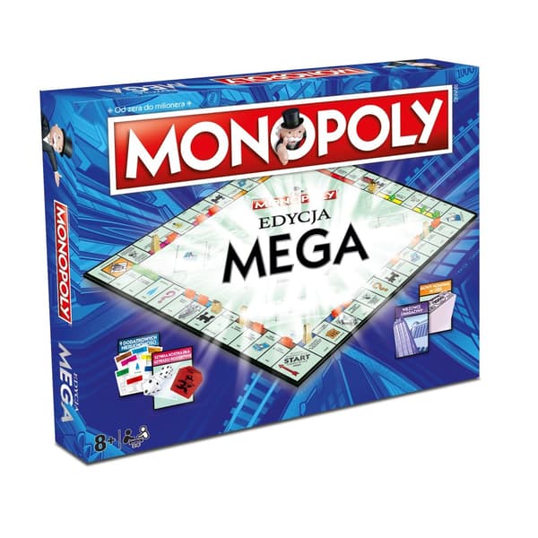 Voittavat liikkeet Monopoly-lautapeli: Mega Monopoly Edition