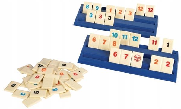 RUMMIKUB Standard Board Game Numero Klassinen Perhe ALKUPERÄINEN